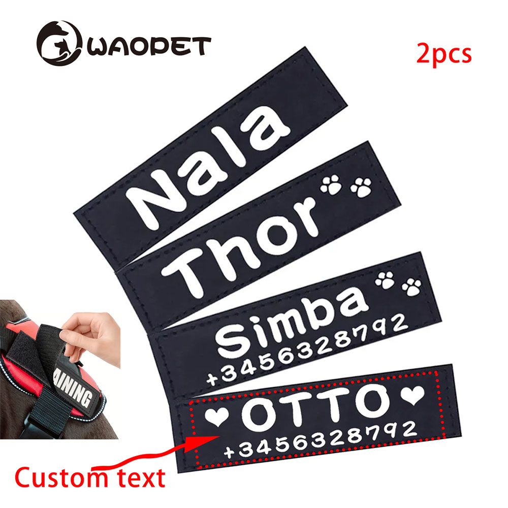 Sewing Label - Custom Dog ID Tags For Harness