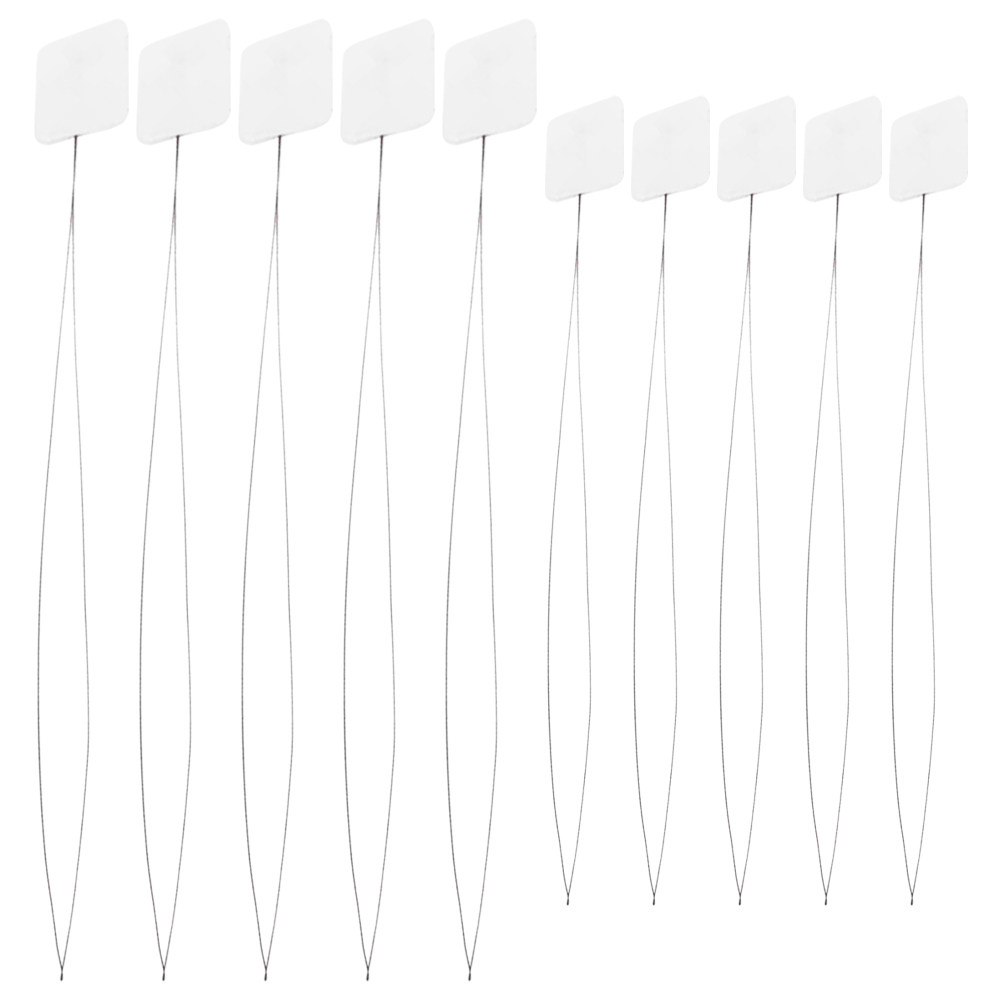 Embroidery Floss Thread - 10Pcs Punch Needle Threaders Multifunctional Steel