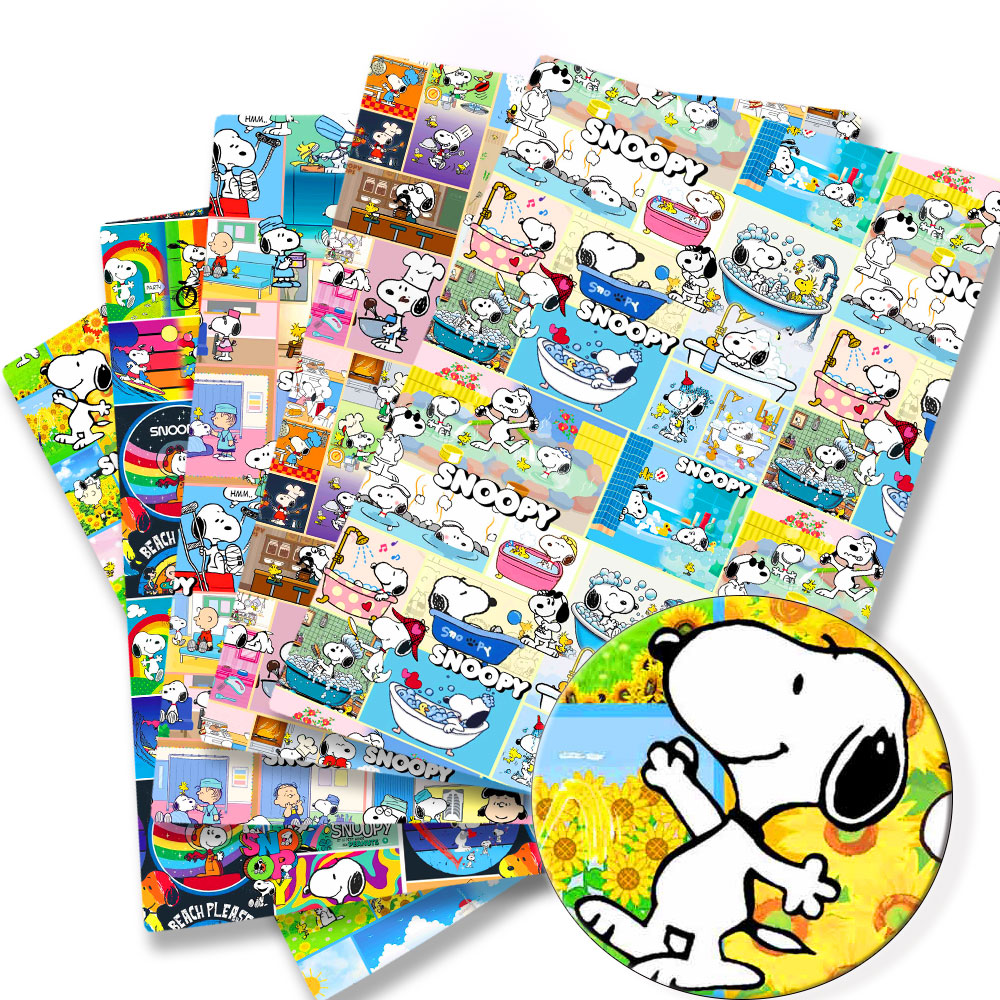 Textile For Sewing - TAKARA TOMY Snoopy fabric140x50CM Cartoon printed