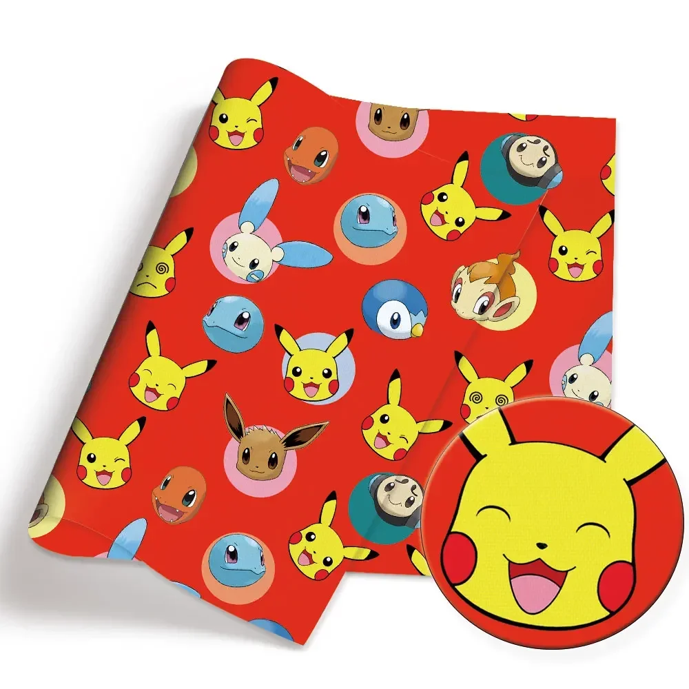 Sewing Production - 140x50CM Pokemon Cartoon printed fabric DIY