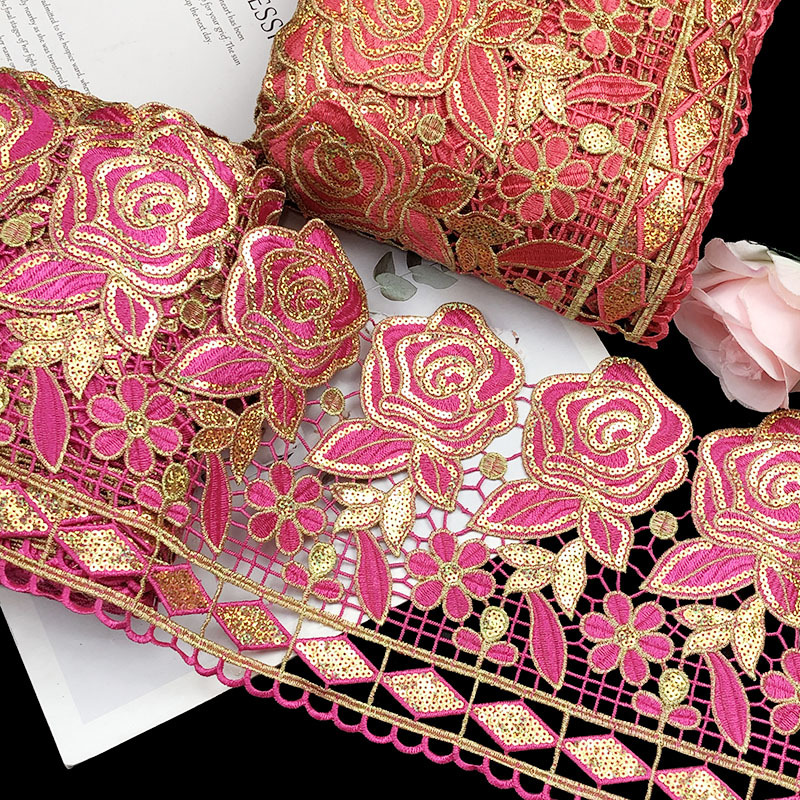 3 Yards 19.5cm Wide Exquisite  - đánh giá và giá Textile And Sewing Supply