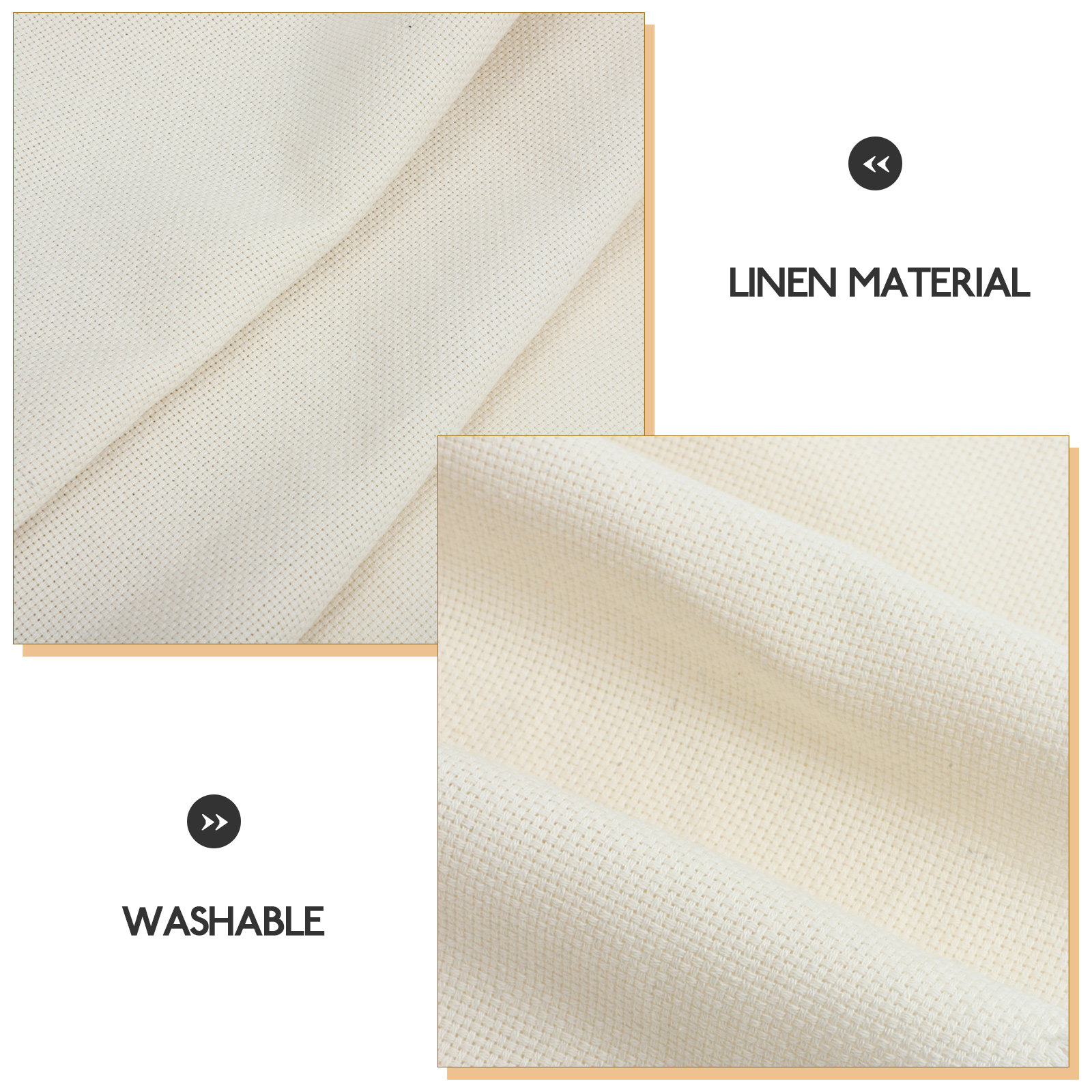 Monks Cloth Embroidery Linen F - đánh giá và giá Sewing Embroidery Fabric