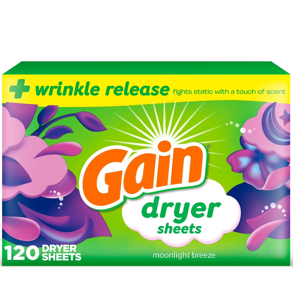 Dryer Sheets, Moonlight Breeze - đánh giá và giá Fabric Softener Sheet