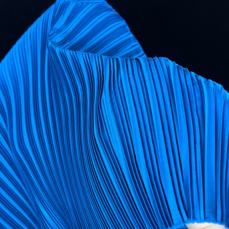 Stretch Imitation Silk Pleated - đánh giá và giá Sewing Garments