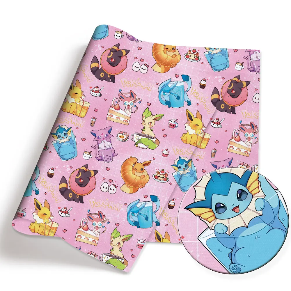 Pokemon Cartoon Fabric140*50cm - đánh giá và giá Sewing Production