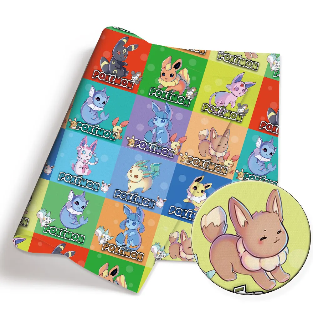 Pokemon Cartoon Fabric140*50cm - đánh giá và giá Sewing Production