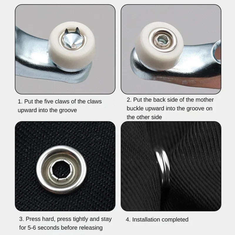 Five-prong Button Installation - đánh giá và giá Sewing Garments