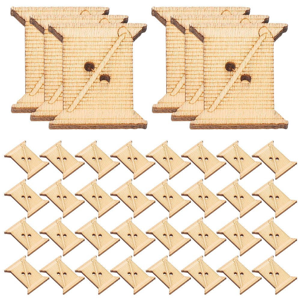 100Pcs Wooden Embroidery Floss - đánh giá và giá Embroidery Floss Thread
