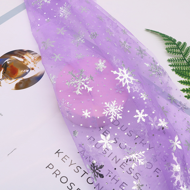 150cm*1yard/pc  Snowflake Prin - đánh giá và giá Textile And Sewing Supply