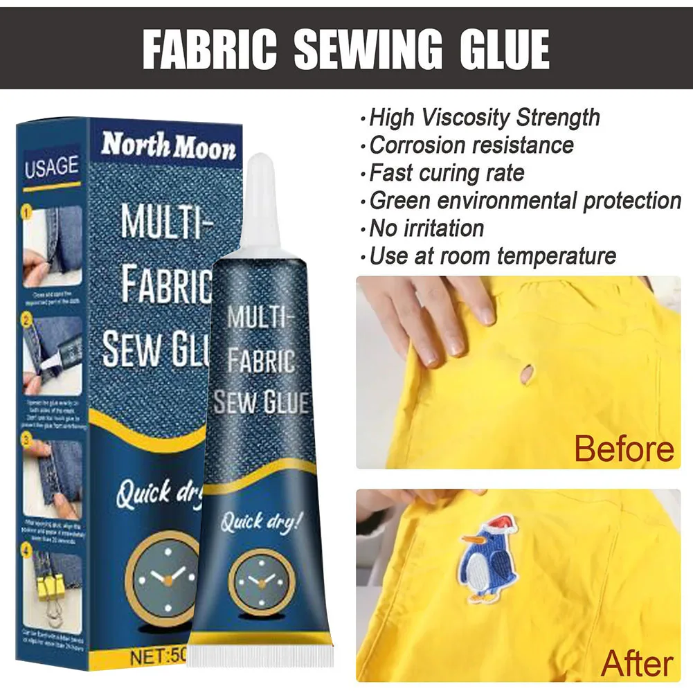 50ml Fabric Glue Quick Dry Fab - đánh giá và giá Sewing Technology