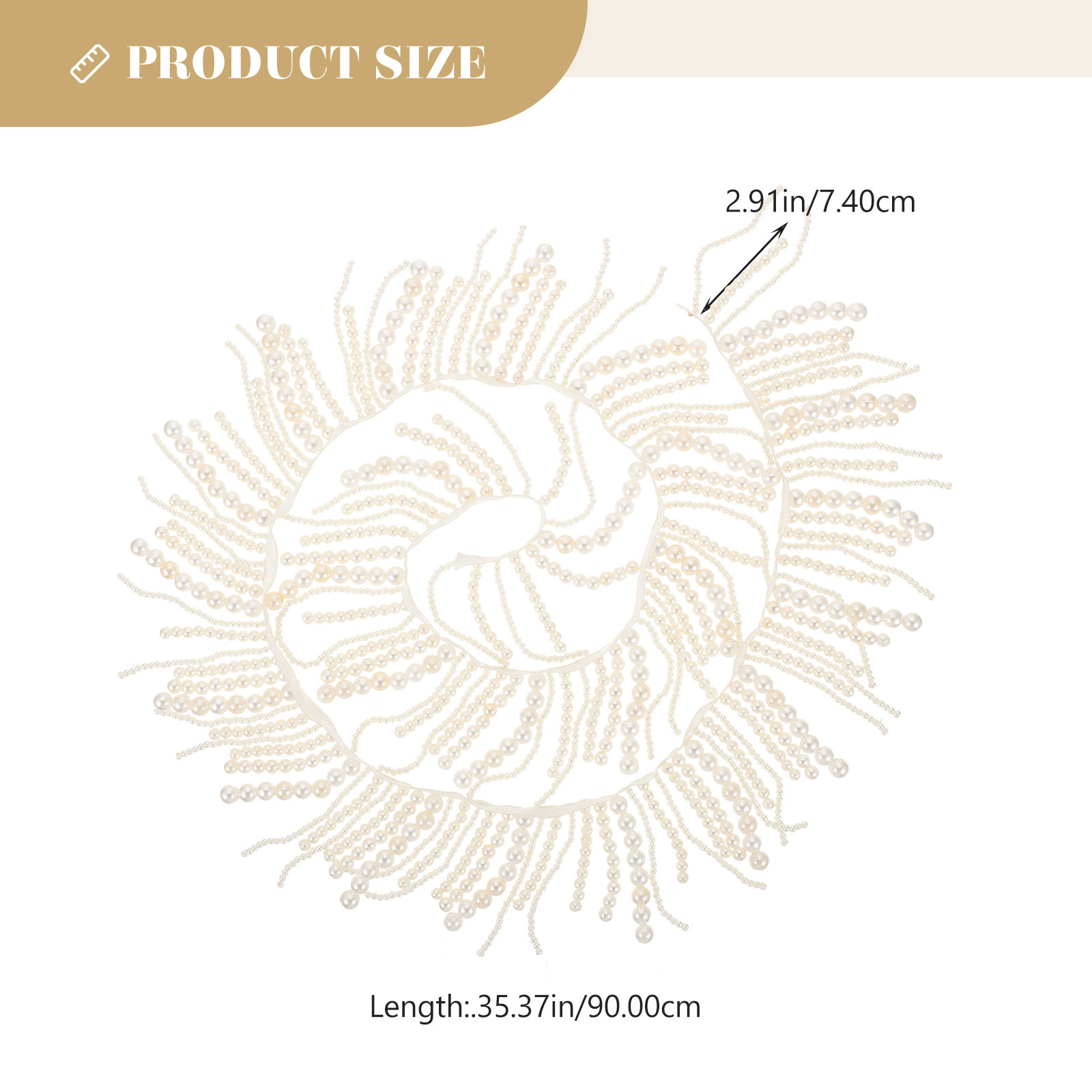 Clothing Pearl Trim Delicate P - đánh giá và giá Textile For Sewing