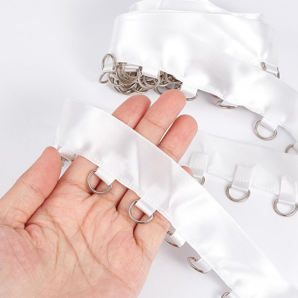 4 Yards White Grommet Trim wit - đánh giá và giá Sewing Garments
