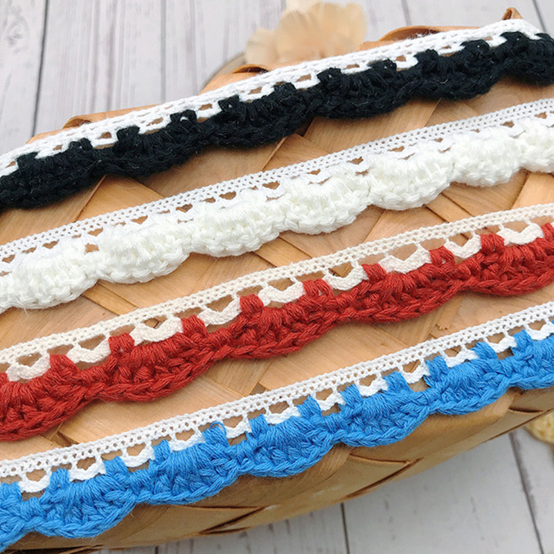 3yard Colorful Cotton Lace Gar - đánh giá và giá Sewing Technology