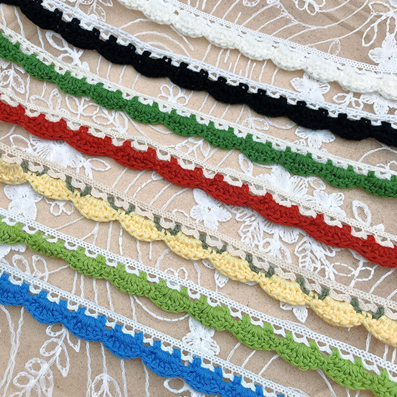3yard Colorful Cotton Lace Gar - đánh giá và giá Sewing Technology