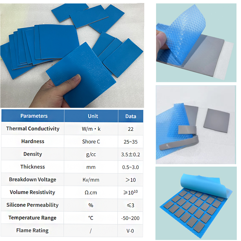 22W/mk 100x100mm Soft Thermal  - đánh giá và giá Fabric Softener Sheet