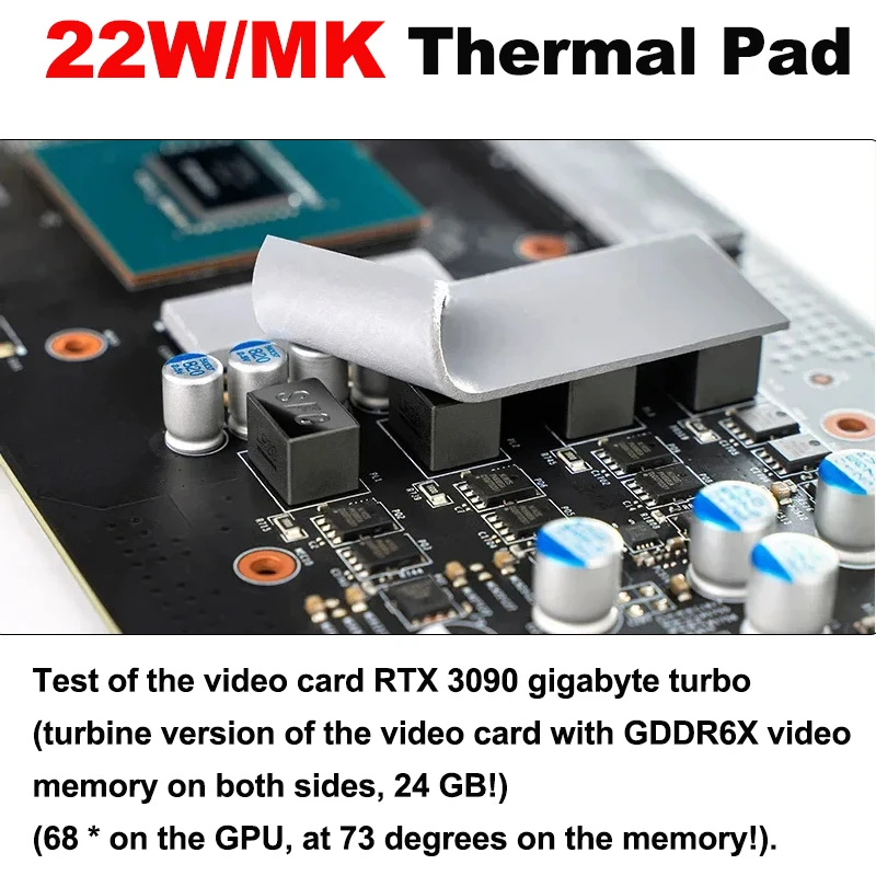 22W/mk 100x100mm Soft Thermal  - đánh giá và giá Fabric Softener Sheet