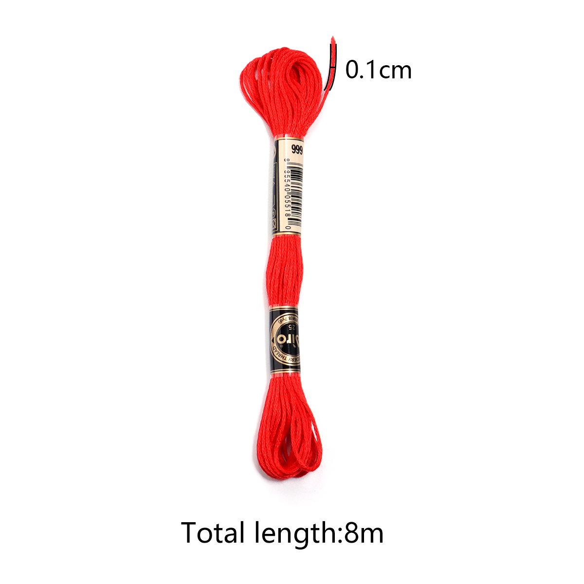 6Pcs/Lot Multicolor Polyester  - đánh giá và giá Embroidery Floss Thread