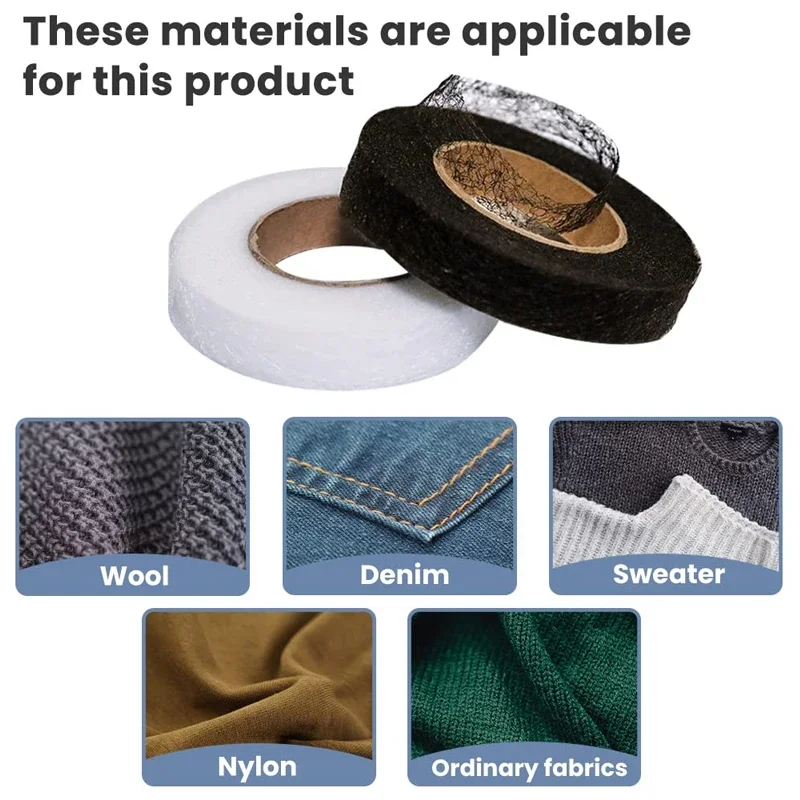 50M/Roll Double-sided Non-wove - đánh giá và giá Hem Tape Fusible