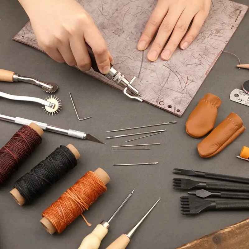 Shoe Leather Sewing Kit with A - đánh giá và giá Sewing Thread Production