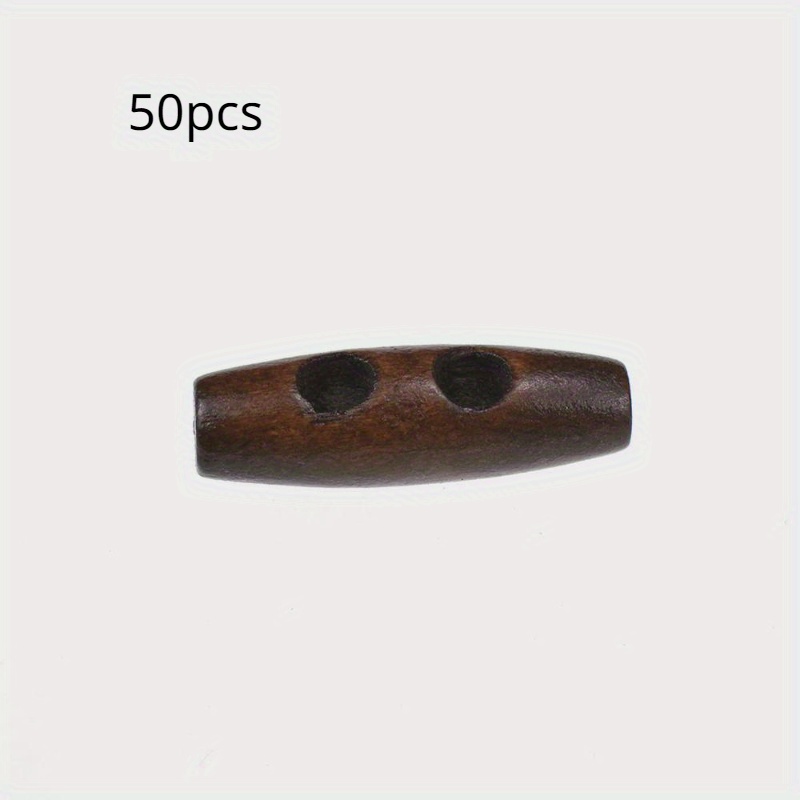 50pcs Recycled Wood Horn Toggl - đánh giá và giá Sewing Recycle