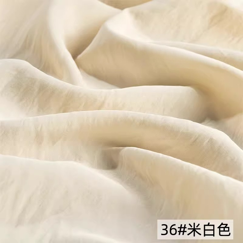 Sand-washed Cupro Fabric By Th - đánh giá và giá Sewing Recycle