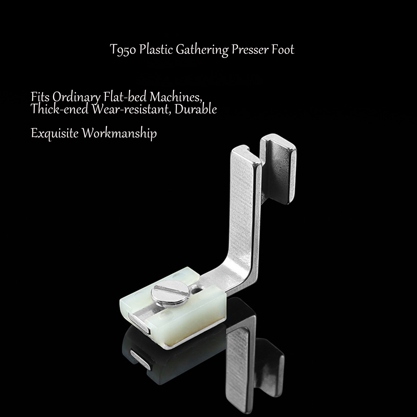 T950 Teflon Plastic Gathering  - đánh giá và giá Textile Sewing Machines