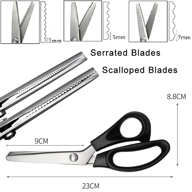 1Pc Pinking Shears Stainless S - đánh giá và giá Pinking Shear Blade