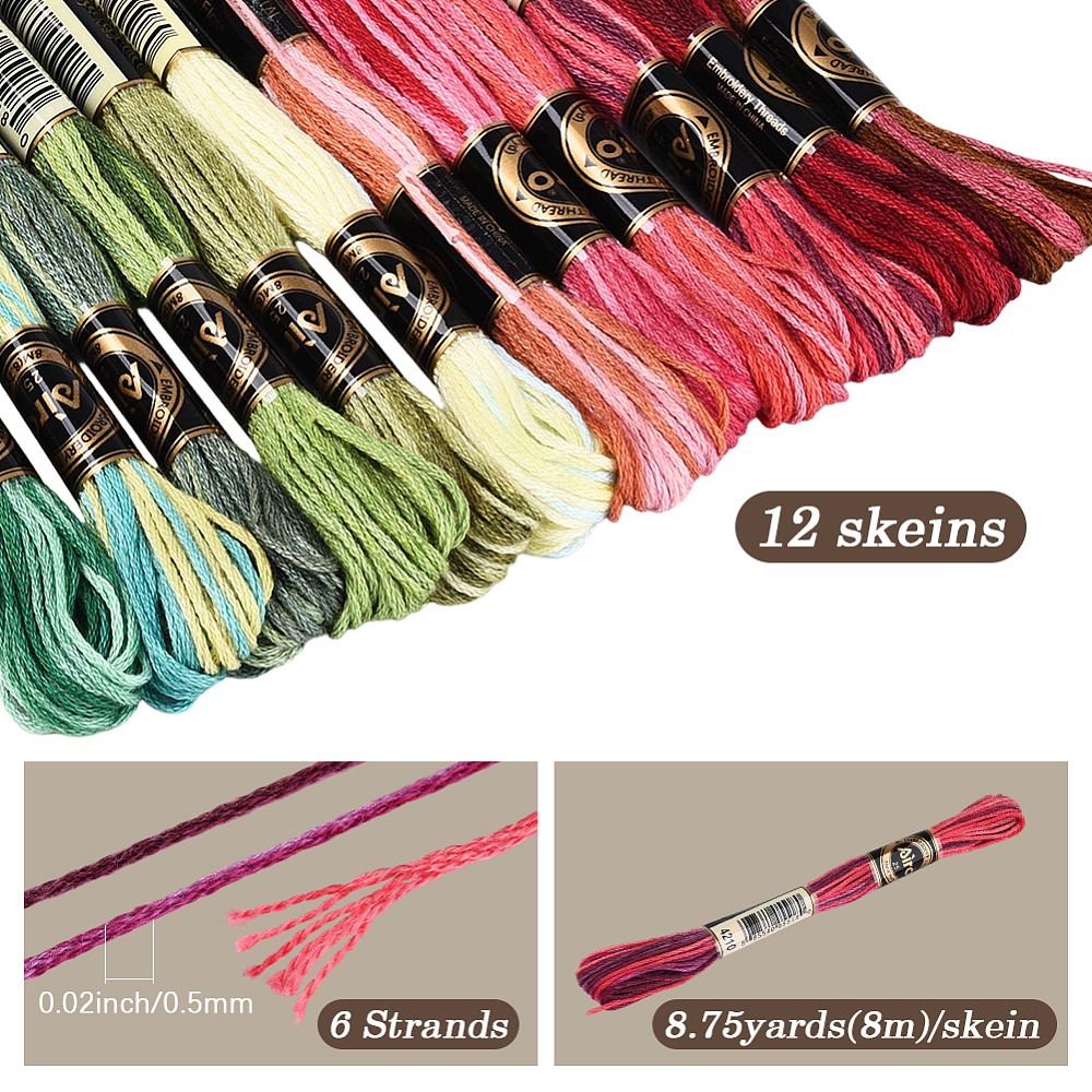 105 Yards Stitch Floss Embroid - đánh giá và giá Embroidery Floss Thread