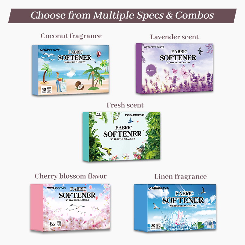 CASHAREYA Dryer Sheets 40pcs F - đánh giá và giá Fabric Softener Sheet