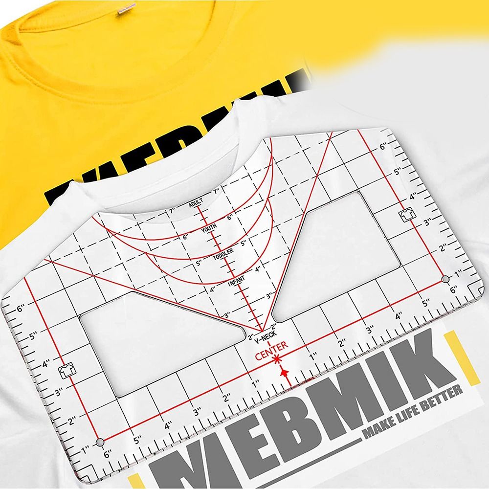 Tshirt Ruler Guide for Vinyl A - đánh giá và giá Sewing Tt