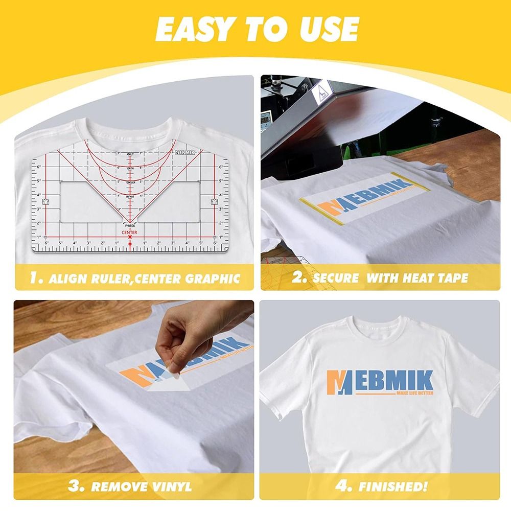 Tshirt Ruler Guide for Vinyl A - đánh giá và giá Sewing Tt