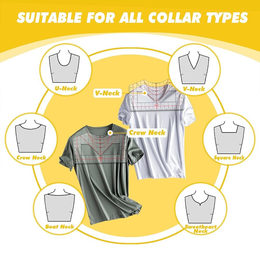 Tshirt Ruler Guide for Vinyl A - đánh giá và giá Sewing Tt