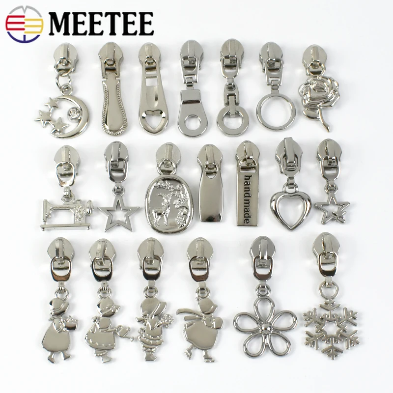 Metal Zipper Slider 5# 5-20Pcs - đánh giá và giá Textile And Sewing Supply